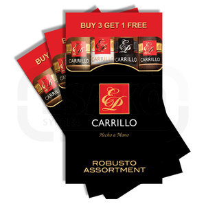 Doutnky Carrillo 4 pack samplers Robusto