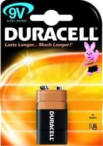 Baterie Duracell Basic 9V 1604