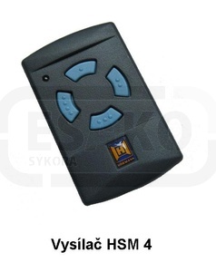 Vysla ovlada 4-tlaitkov Hrmann mini HSM 4 