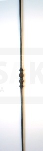 Tyč na kovaný plot Rik-Fer 500-ZN