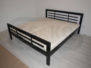 Kovov postel Klra ESAKO 180x200