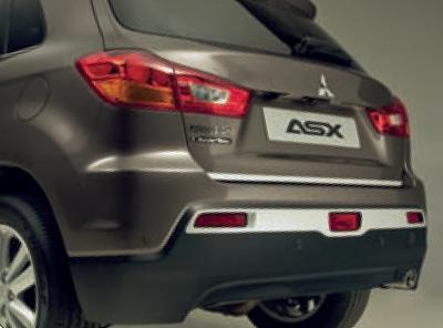 Mitsubishi ASX chromovaná lišta zadních dveří