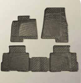 Mitsubishi Pajero gumové rohože zadní