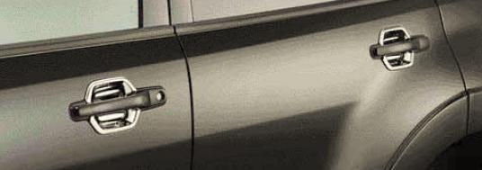 Pajero 3,2 DI-D kryt kliky chromovaný zadní