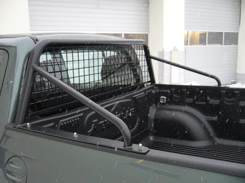 Mitsubishi L200 rám korby s ochranou skla - Double Cab