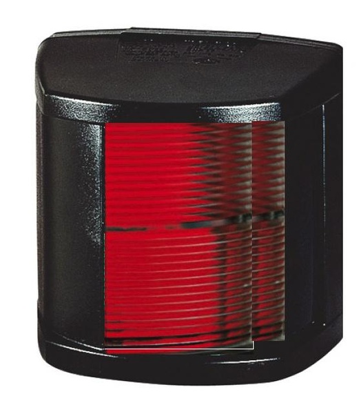 Světlo lodní poziční výška 75mm červené 112° 10W