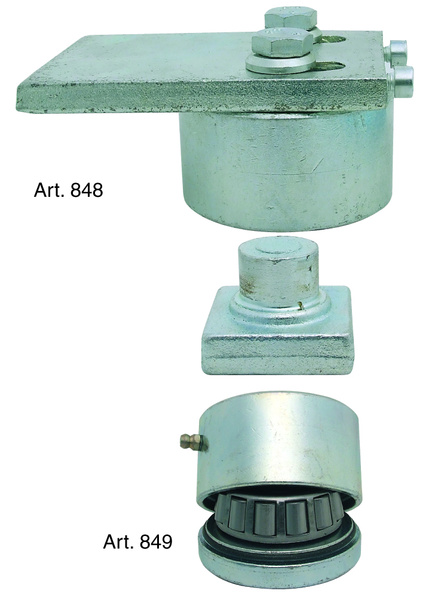 Pant s ložiskem a jemnou regulací pr.70 mm