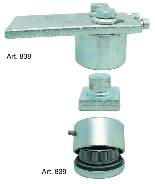Pant s ložiskem a jemnou regulací pr.50 mm