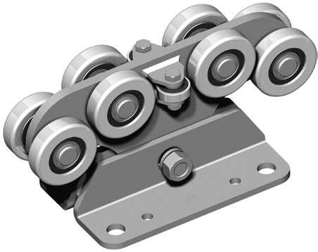 Posuvná brána 12 m vozík