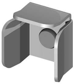 Brány posuvné horní doraz 44 mm