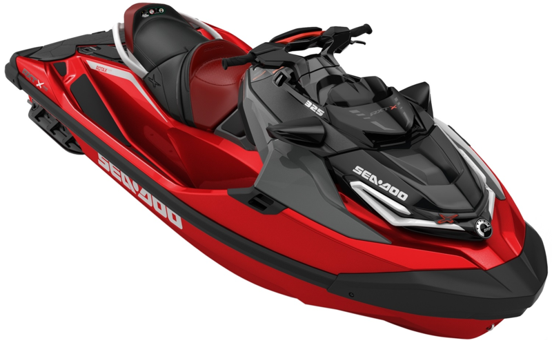 Skútr vodní Sea-Doo RXT XRS 3-up 325hp červený
