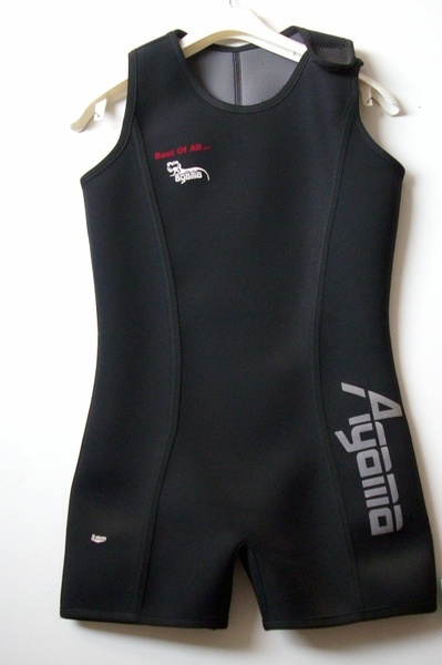 Neoprén  pánský monošort Agama3C černý bez rukávu