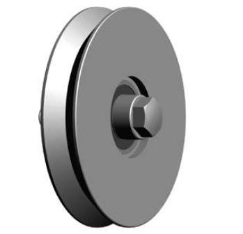 Kladka na posuvnou bránu V 