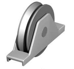 Kladka na posuvnou bránu V