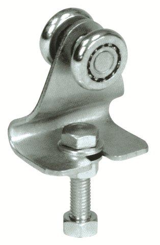 Kování pro posuvné dveře - vozík zavěsný jednoduchý &#216; 24 