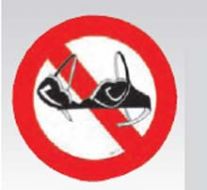 Samolepka - zákaz vstupu v plavkách