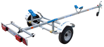 Vlek pod malý člun