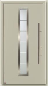 Vchodové dveře Hörmann bílý hliník