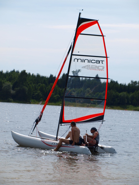 Nafukovací katamarán MiniCat 420 Emotion