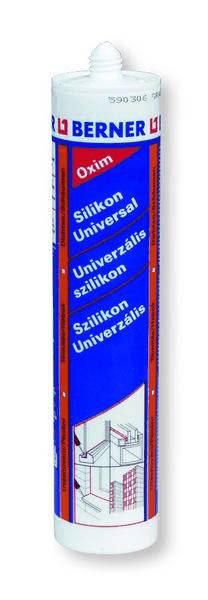 Silikonový tmel Berner Universal šedý 310 ml
