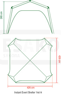 Přístřešek Coleman