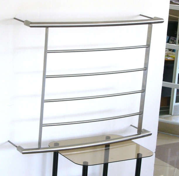 Nerezové zábradlí ESAKO na francouzské okno typ 1-1000