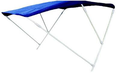 Bimini- stabilní stříška tříramenná  - šířka 130 cm 