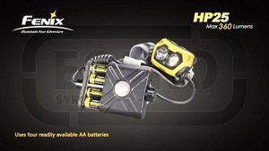 Čelovka fenix HL25