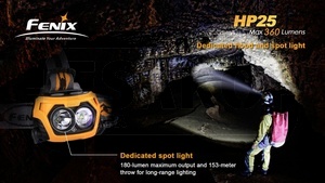 Čelovka fenix HL25