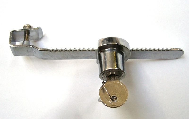 Zámek na sklo IBFM 155