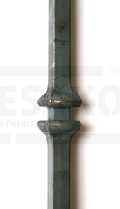 Kovaný plot - tyč Rik-Fer detail