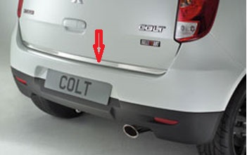 Chromovaná lišta Mitsubishi Colt