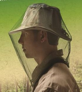 Moskytiera na ochranu hlavy