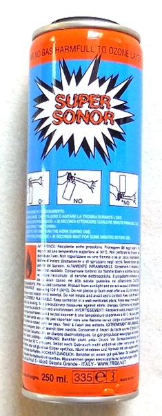 Lodní siréna plynová - Náhradní náplň