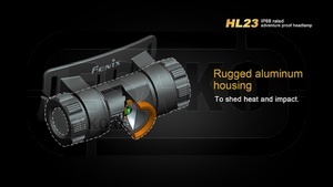 Čelovka Fenix HL23 - písek
