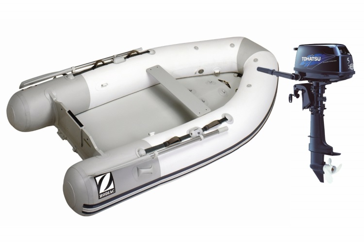 Komplet nafukovací člun Zodiac Cadet 325 FR a lodní motor Tohatsu MFS 5C S
