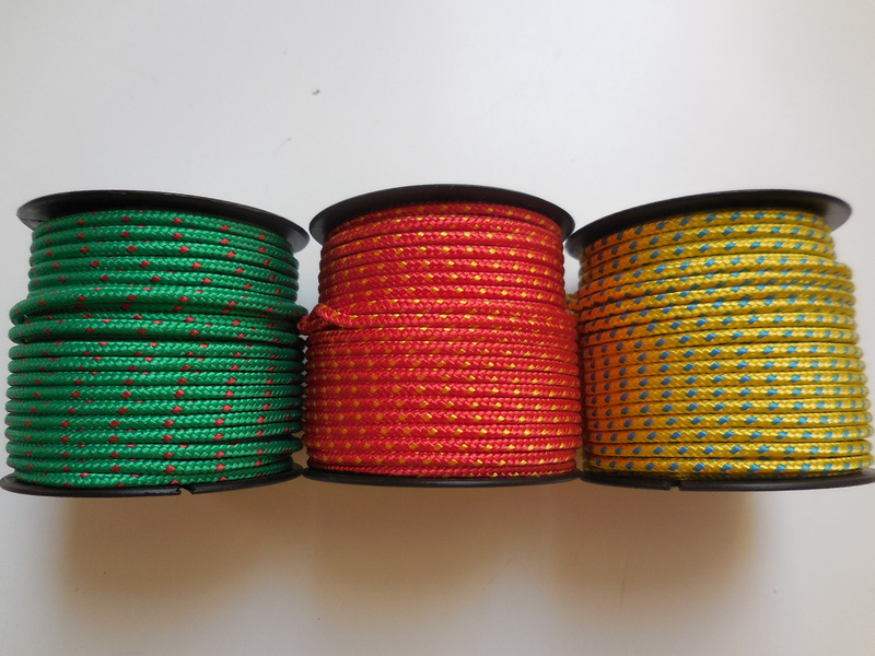 Opletená šňůra - lano BORA 3 mm