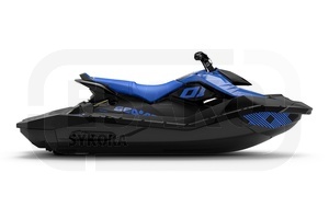 Skútr vodní Sea-Doo SPARK TRIXX 3-up iBR 90hp modro-černý