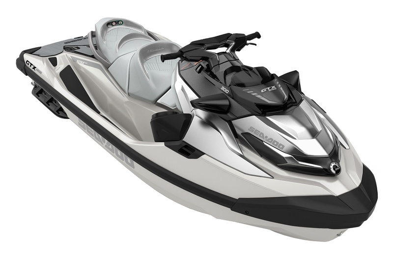 Skútr vodní Sea-Doo GTX LTD 3-up 300hp iDF Audio perleťová