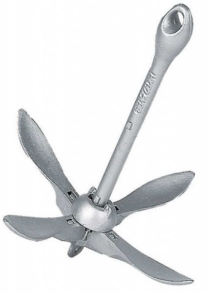 Kotva lodní skládací, 1,5kg,kulatá