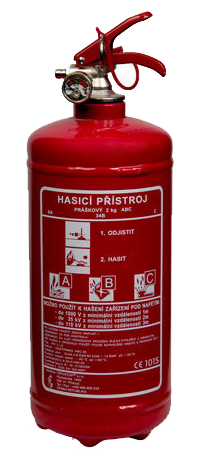 Hasící přístroj práškový 2 KG