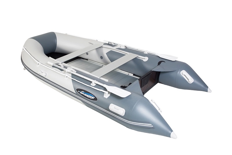 Člun nafukovací Gladiator Classic B370 AL šedo-šedý