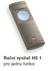 Vysílač Hörmann 1kanálový ruční HS 1
