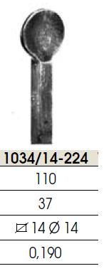 Kované polotovary - zakončení  