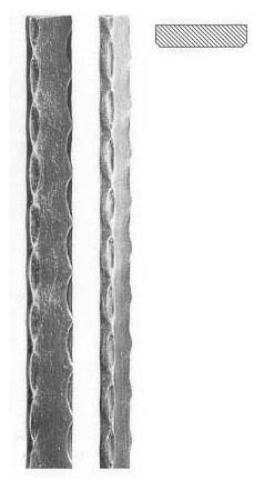 Plocháč kovaný 30x6 