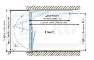 Vrata Berry schema boční