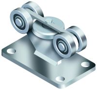 Posuvná brana - Vozík nerezový malý