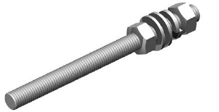 Kotevní závitová tyč nerezová