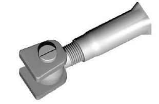 Pant na vrata nerezový k zazdění