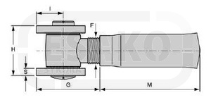 Pant nerezový - schema